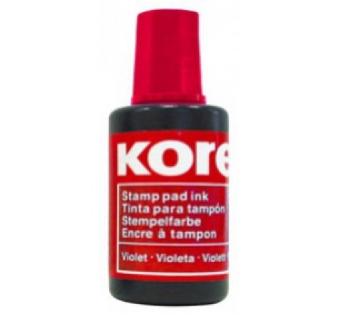 Razítková barva KORES červená 27ml