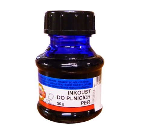 Inkoust modrý