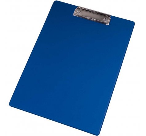 Jednodeska A4 s klipem modrá