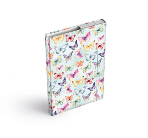 Box na sešity A4 motýli