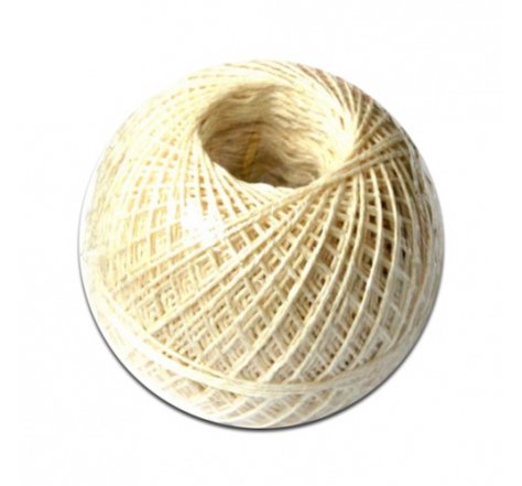 Motouz lněný potravinářský bílý 100g