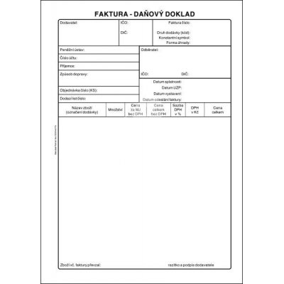 Faktura Bal PT 199 propis