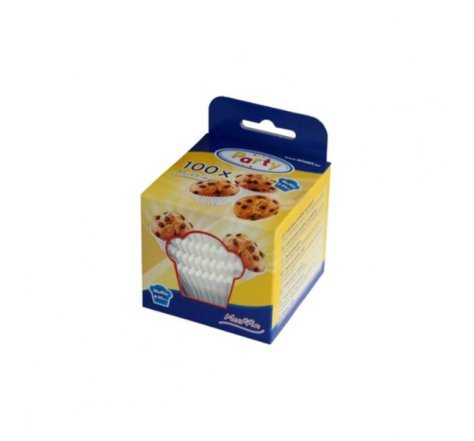 Košíčky cukrářské 50x30/100 ks bílé