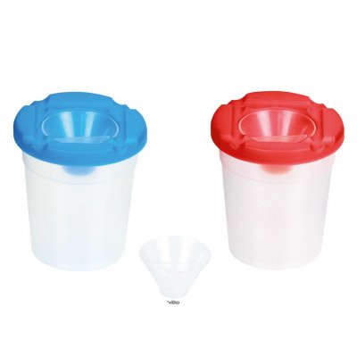 Kalíšek na vodu s uzávěrem mf