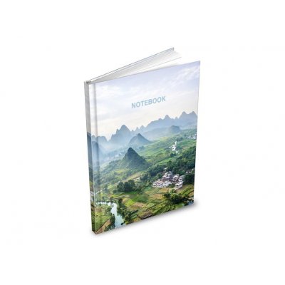 Záznamní kniha A5 linka hory