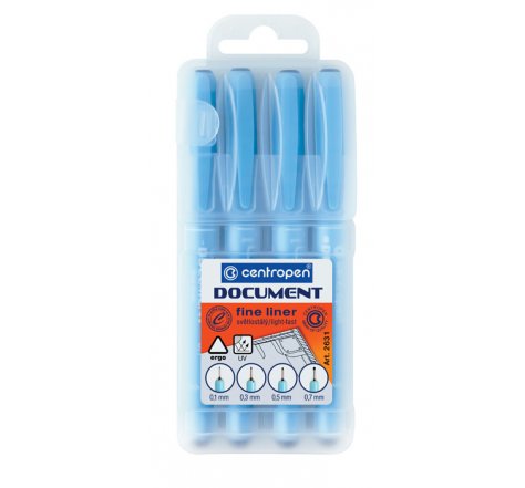 Popisovač 2631/4 sada černý