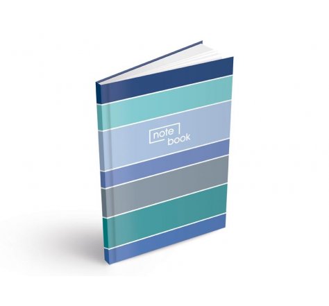 Záznamní kniha A6 linka pruhy