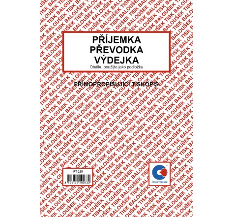 Příjemka, převodka,výdejka Bal PT 235 SP