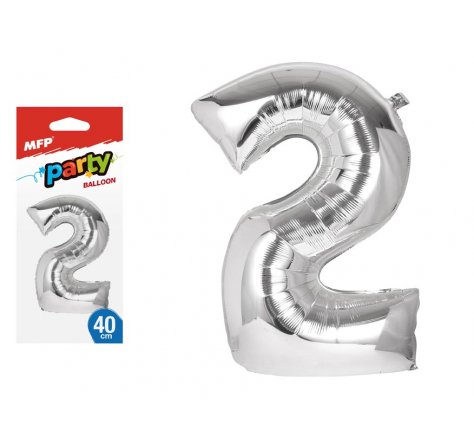 Balonek číslo 2 40 cm