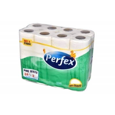 Toaletní papír Perfex 2vr 24 ks