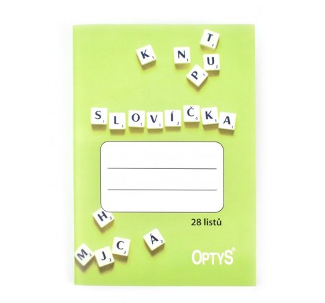 Sešit na slovíčka A6 OP