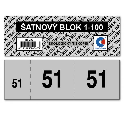 Šatnový blok 1-100 Bal ET 290