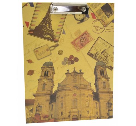 Jednodeska A4 s klipem lamino motiv hassl