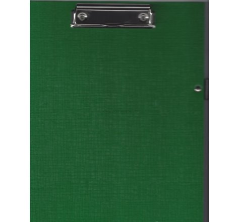 Jednodeska A4 s klipem zelená