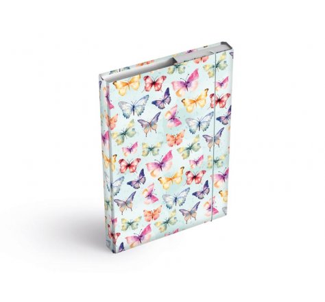Box na sešity A5 motýli