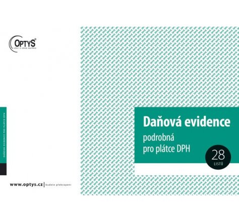 Daňová evidence pro plátce OP 1023