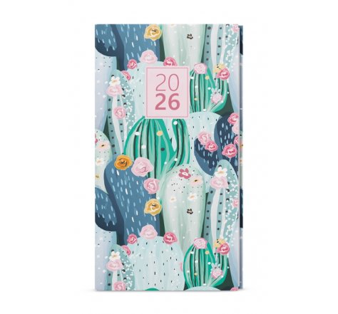 Diář kapesní týdenní JAKUB   kaktus