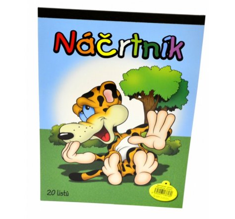 Náčrtník A4 20 l
