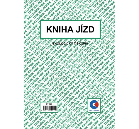 Kniha jízd Bal ET 320