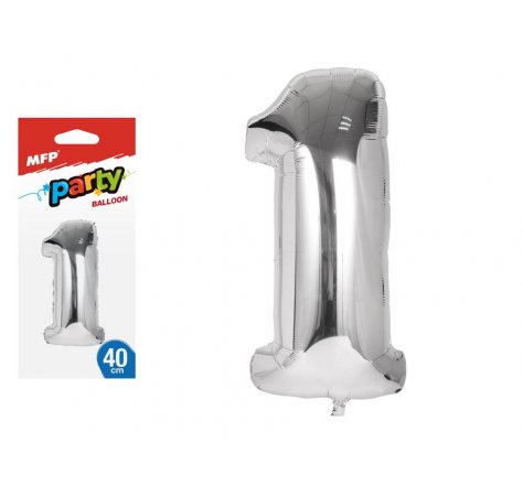 Balonek číslo 1 40 cm
