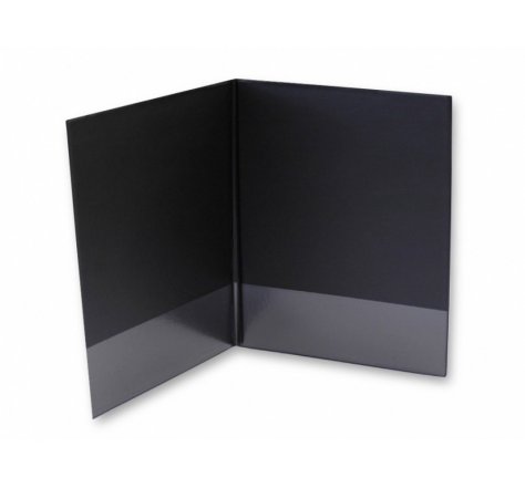 Desky A4 PVC záložka vodorovná černé