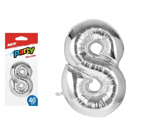 Balonek číslo 8 40cm