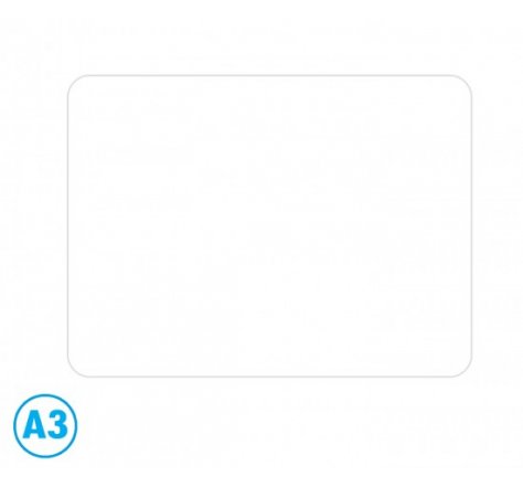 Modelovací podložka A3 bílá