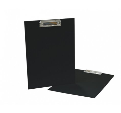 Jednodeska A4 s klipem černá