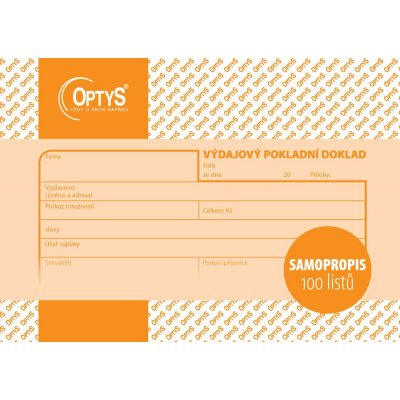 Výdajový pokl.dokl.propis OP 1083