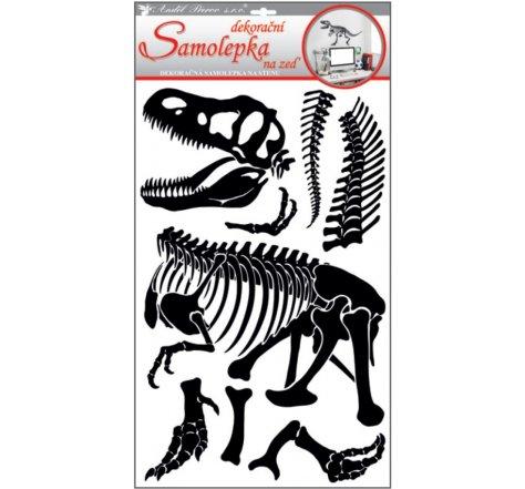 Dekorace 10182 dinosaurus černý