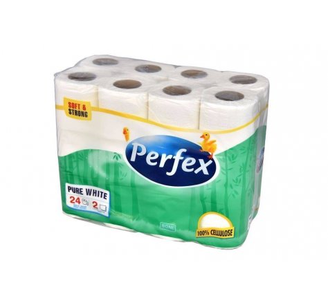 Toaletní papír Perfex 2vr 24 ks