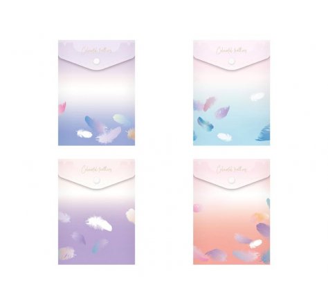 Desky s drukem A6 peříčka mf