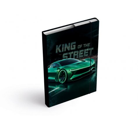 Box na sešity A4 auto