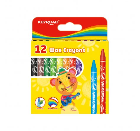 Voskovky 12 barev 11mm Keyroad