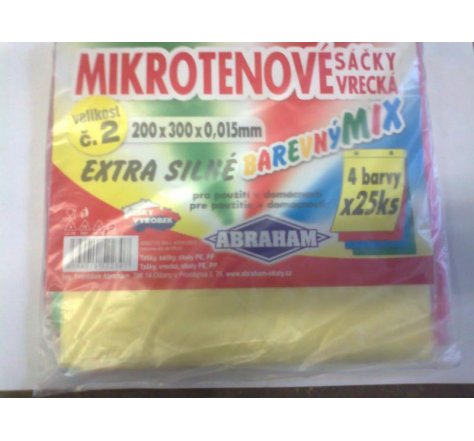 MI sáčky 20x30 MIX barev 100 ks