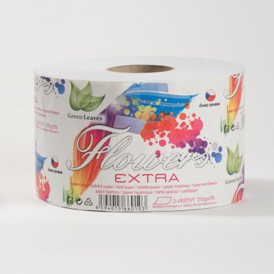 Toaletní papír Flowers Extra 2vr. 190g /36/