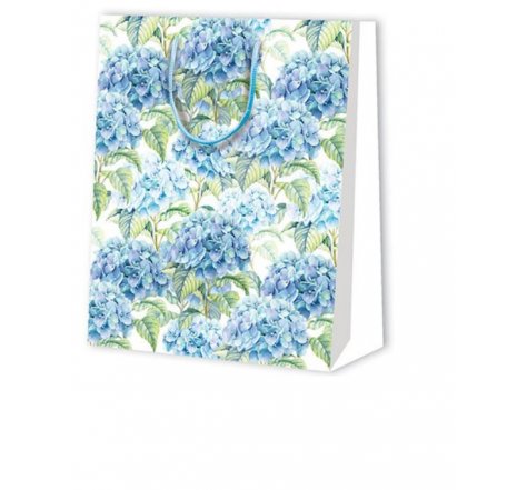 Taška dárková velká  hortenzie