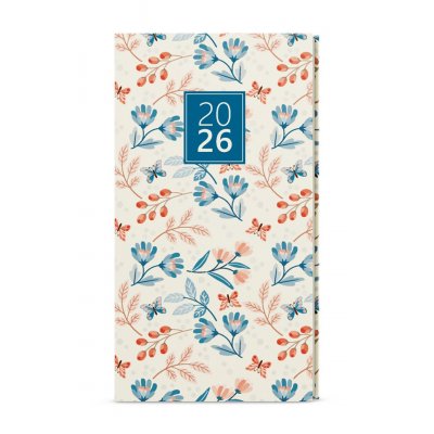 Diář kapesní týdenní JAKUB   motýl