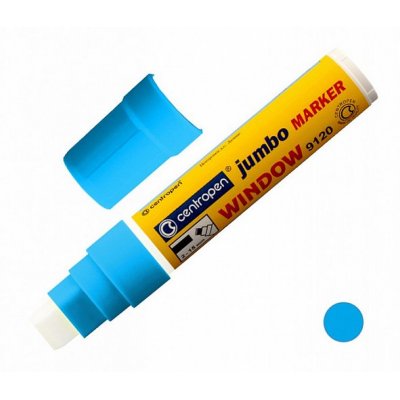 Popisovač 9120 křídový modrý