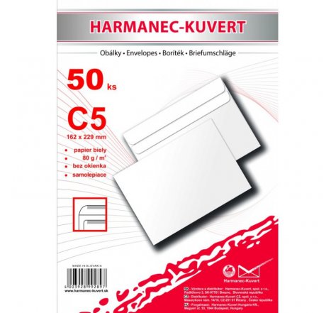 Obálka C5 samolepící /50 ks