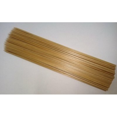 Špejle hrocené 30 cm bambus  45 ks