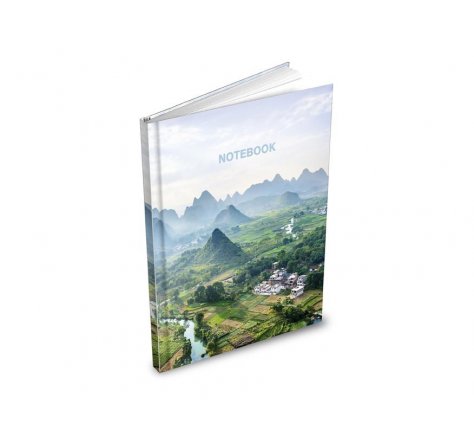Záznamní kniha A5 linka hory