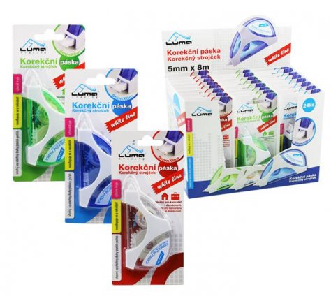 Korekční strojek 5x8m