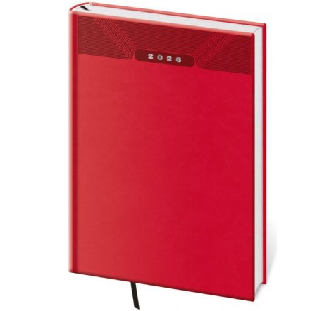 Diář denní A5 DP422-03 červený