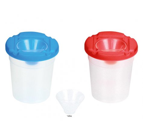 Kalíšek na vodu s uzávěrem mf