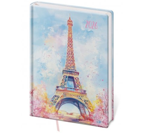 Diář týdenní A5 DV423-37 Paris