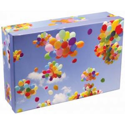 Krabice školní 33x22x8,5 balonky