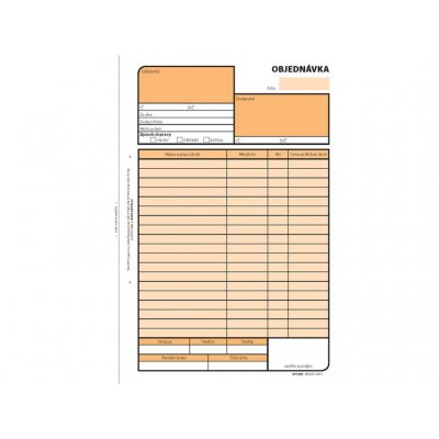 Objednávka propis A5 OP 1282
