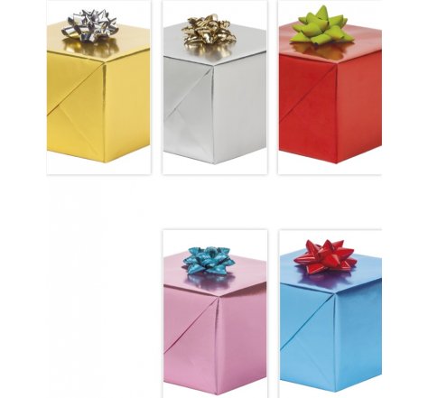 Dárkový papír role 0,7x2 m  METAL P2 OG 4