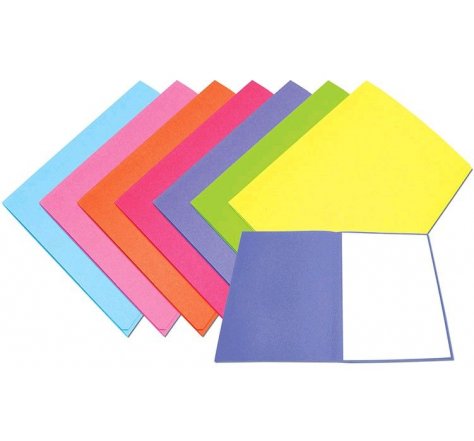 Desky papírové A4 mapa 250 žluté